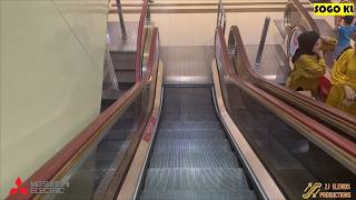 A few of Mitsubishi Escalators at SOGO KL, Kuala Lumpur, Malaysia. (Departmental Store)