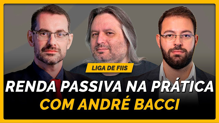 É possível VIVER DE RENDA com fundos imobiliários? Conheça os segredos de André Bacci #fiis