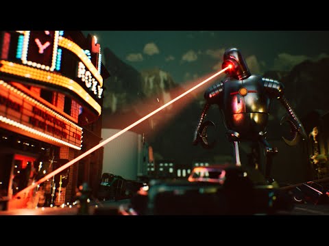 Attack from Outer Space | Ray tracing tech demo | UE4