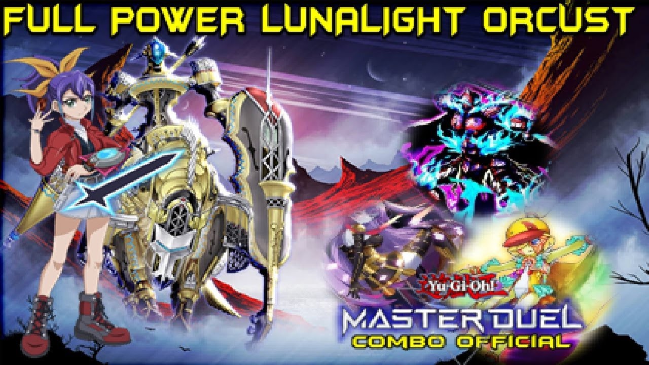 [MASTER DUEL] LUNALIGHT ORCUST DECK AND PROFILE SHOWCASE YouTube