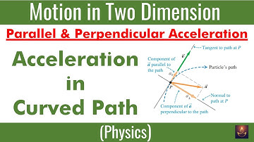 M2D5 I Motion in 2D I Parallel and perpendicular acceleration I Motion on a curved Path