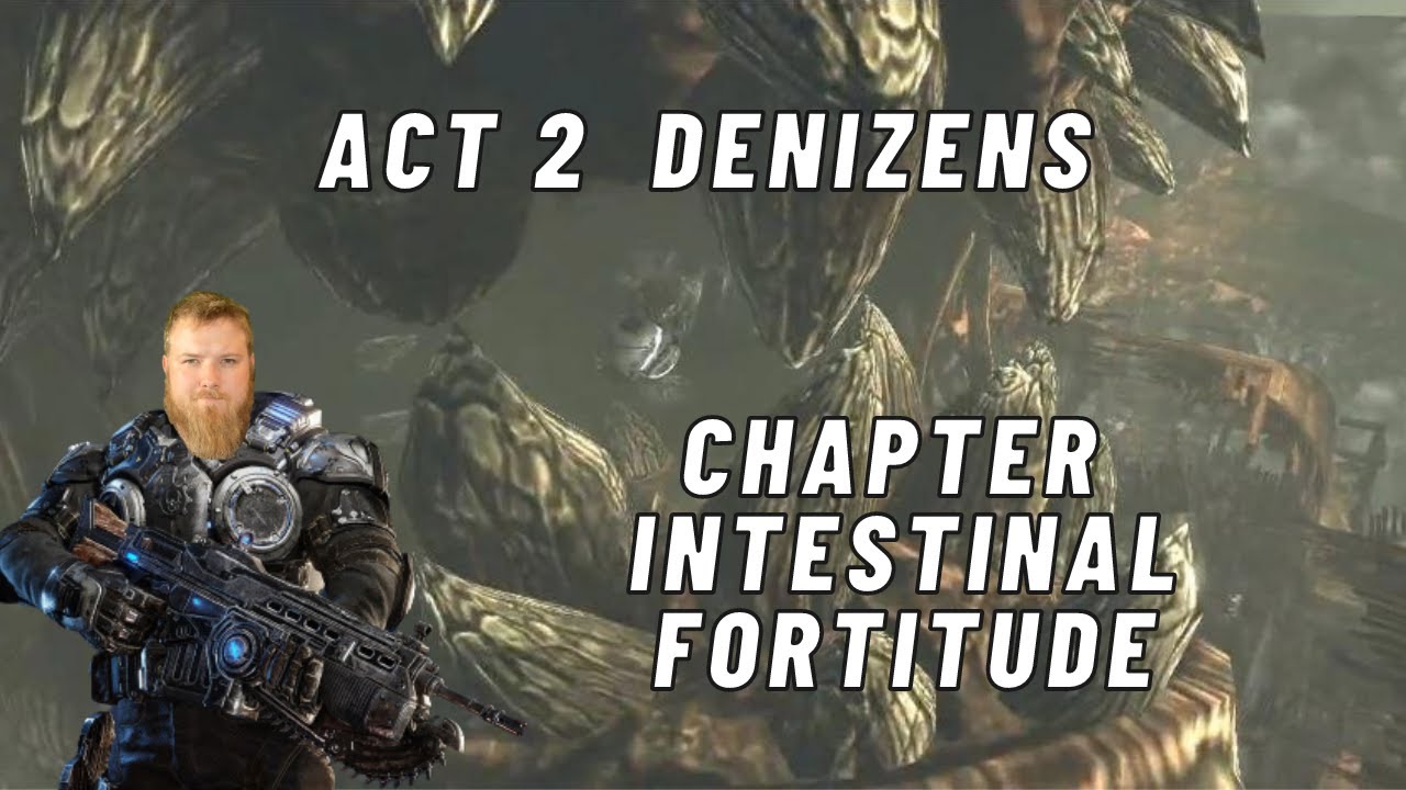 Trivex Silver Gears of War 2 Act 2 Denizens Intestinal Fortitude