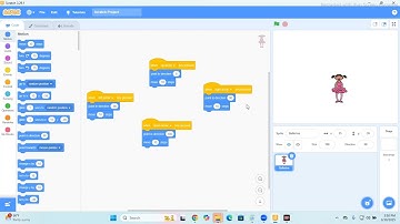 SCRATCH Coding Move Sprite up down left right