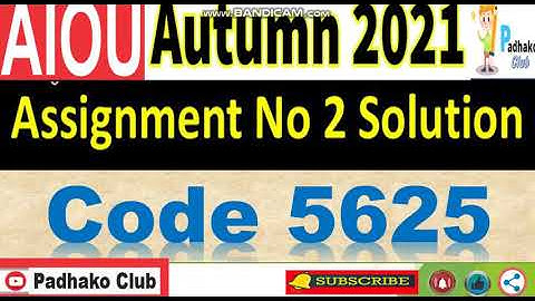 ⏩ AIOU Code 5625 Solved Assignment No.2 Autumn 2021 || Level: MSC Mass Communication
