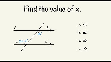 Alternate Interior Angle Theorem | Geometry Problem