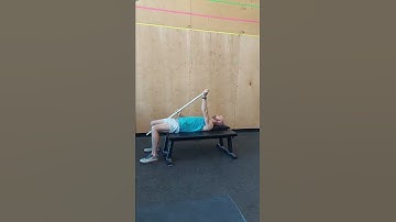 Supine AAROM Shoulder Flexion with Dowel (Full)
