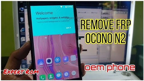 OEM PHONE | Ocono N2 Bypass FRP Google Account Lock | MRT DONGLE SOLUTION