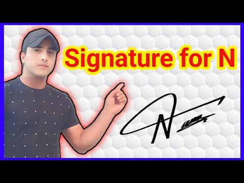 N signature style