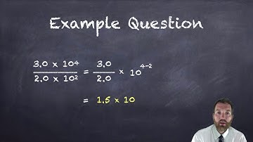 3.2.1 Multiplying and Dividing Numbers in Scientific Notation