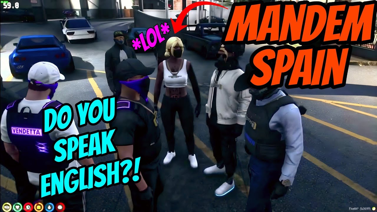 Matt Meets the Mandem on NoPixel Spain (FUNNY WHOLESOME Moment)