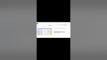 Using AGGREGATE to Sum with error Value or N/A cell in Data Range #excelfunctions #sortdatainexcel