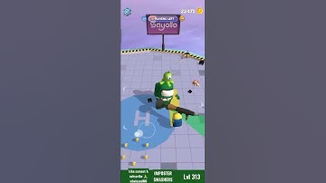 IMPOSTER SMASHERS LV 313 GAMEPLAY ANDROID/IOS #shorts