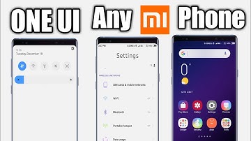 ONE UI | Any Xiaomi Phone | One Ui Install Any Xiaomi Phone | One Ui For Miui 10 | One Ui For Miui
