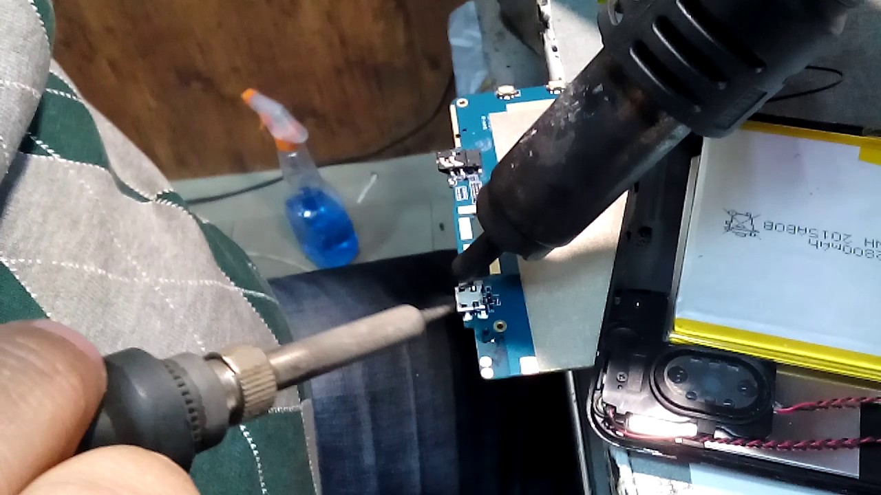 Как выпаять мост феном - 90 фото