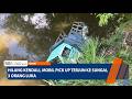 Hilang Kendali, Mobil Pick Up Terjun ke Sungai, 3 Orang Luka - NGAWI