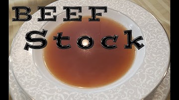 How to Make Brown Beef Stock from BEEF BONES. Simple and Easy to make Recipes BONE BROTH