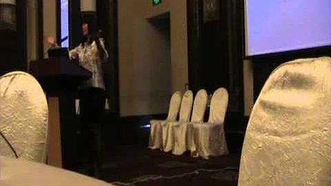 Sue Clancy Being Thanked By The Greater China Regi...