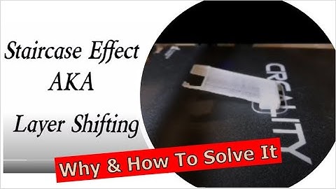 Why This Print Fail? #Layer shifting #Ladder effect #Reasons #Solution