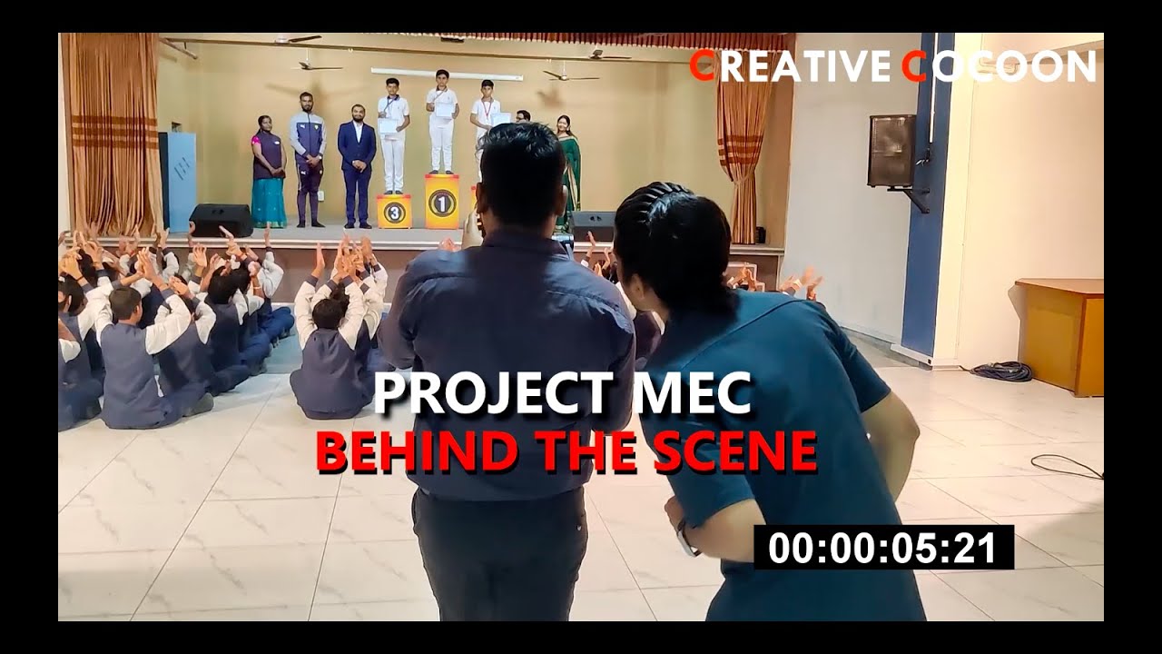 Making Of Madhav education campus Video | by Creative Cocoon