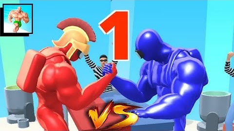 Muscle Rush - Walkthrough Gameplay - Android,iOS - NEW update level (45-47)