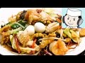 かた焼きそば♪　Hong Kong style crispy chow mein♪（Kata Yakisoba）