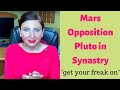 Mars Opposition Pluto in Synastry