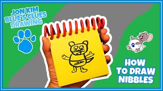 Jon Kim Blues Clues Drawing - How To Draw Nibbles