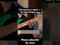Bass guitar exercise for dexterity, #gospelmusic #music #base #live Mp3 Song