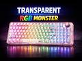 YUNZII X98 Transparent Keyboard: Gimmick or Actually Good? (Sound Test)