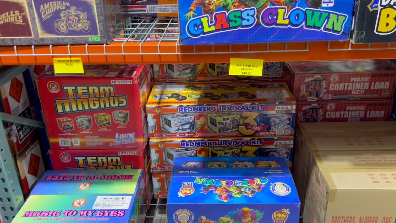 Rocket Fireworks Tour 2 of 4 -  Fountains & 500 gram Assortments              💥Amazing Prices💥