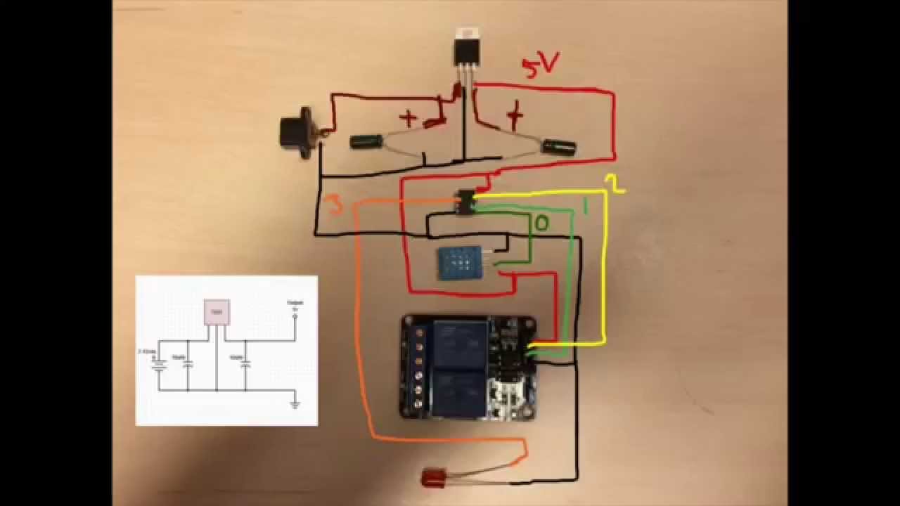9v power adapter Explanation EP4 9V in Simple 5V using Power used from to YouTube of 7805   adapter