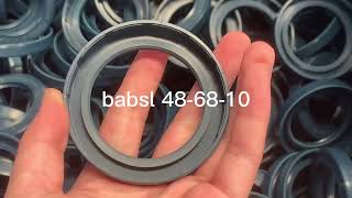 High pressure double lip Oil seal babsl 48-68-10