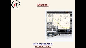 Near Real Time Vehicle Tracking Using GIS