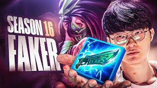Faker Abusing gunblade Akali Season 16