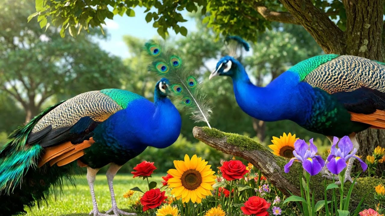 Little Peacock Lost His Colorful Feather 🦚 | Nursery Rhymes for Kids & Baby Songs