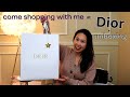 Dior Unboxing | Come shopping with me | SS 2023