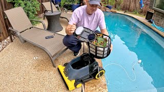 Finally a robotic pool cleaner that WORKS.  Fanttik Aero X pool cleaner.  Yes, it's October ;)