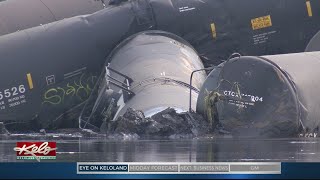 Doon Train Derailment Cleanup Continues