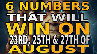 6 Lucky Numbers to FOCUS and GET RICH on  , 19TH ,  21ST and 23RD, AUGUST 2025