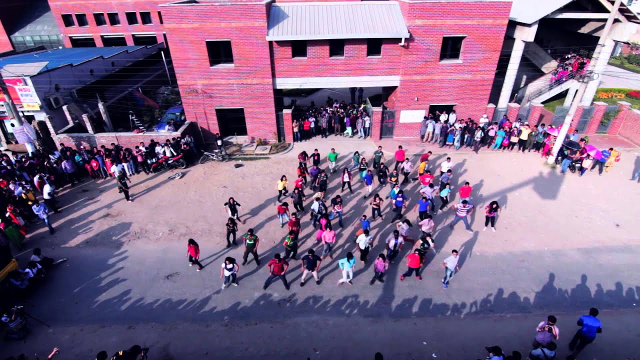 ICC World Twenty20 Bangladesh 2014 Flash Mob East West University