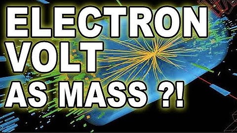 Why can mass be measure in electron volts?