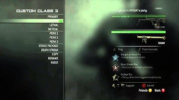 mw3 unlock all & god mode classes
