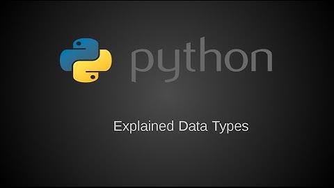 Learn Python in Hindi - Data Types