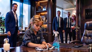 Full A 6-Year-Old Took Her Sick Mom’s Cleaning Shift—Then the CEO Noticed Her News