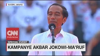 Meriah! Kampanye Akbar Jokowi-Maruf di GBK I Live Event