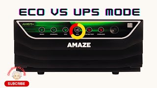 ECO Mode vs UPS Mode: Switching Modes Explained RealTime #inverter #pc #desktop #battery #ecomode