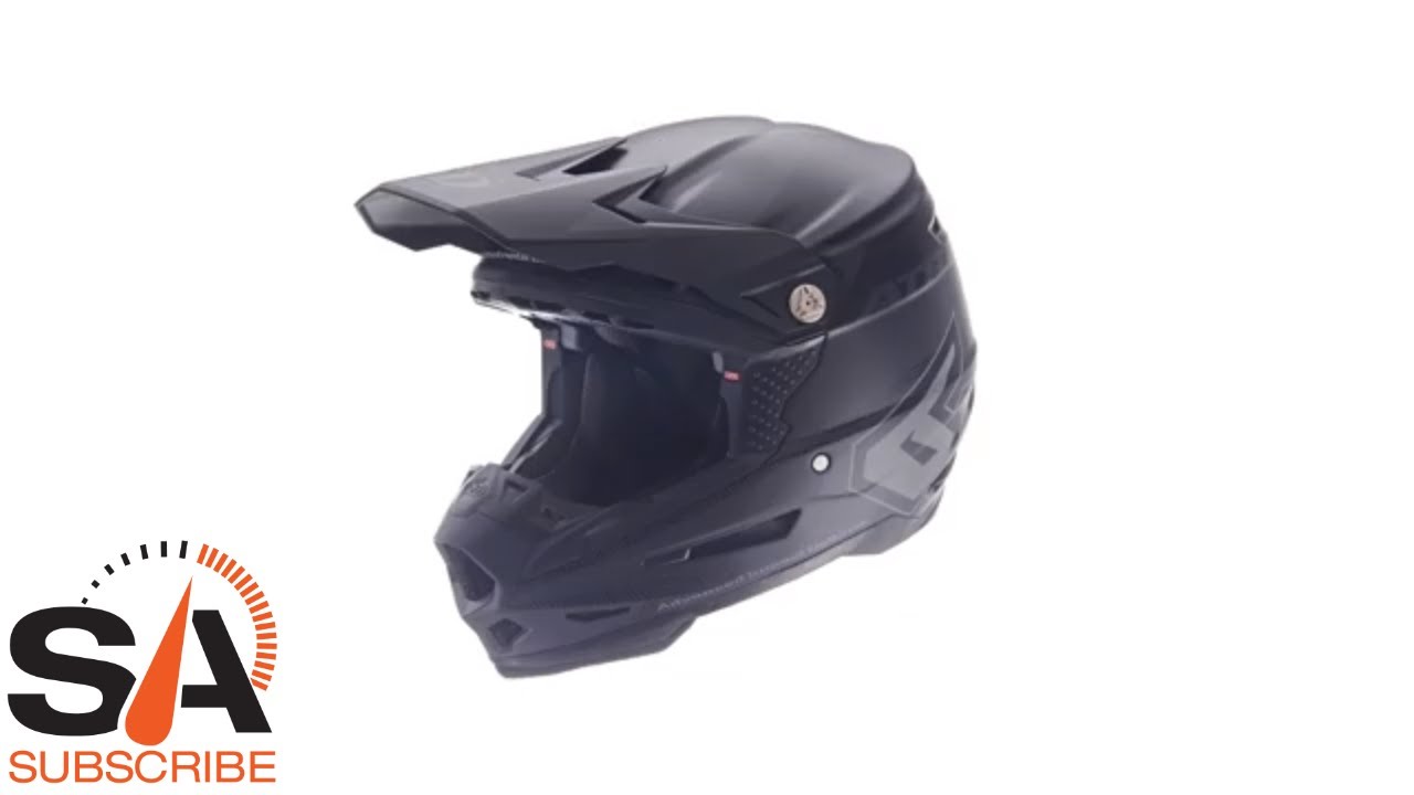 6D ATR-2 Metric Black Helmet at SpeedAddicts.com