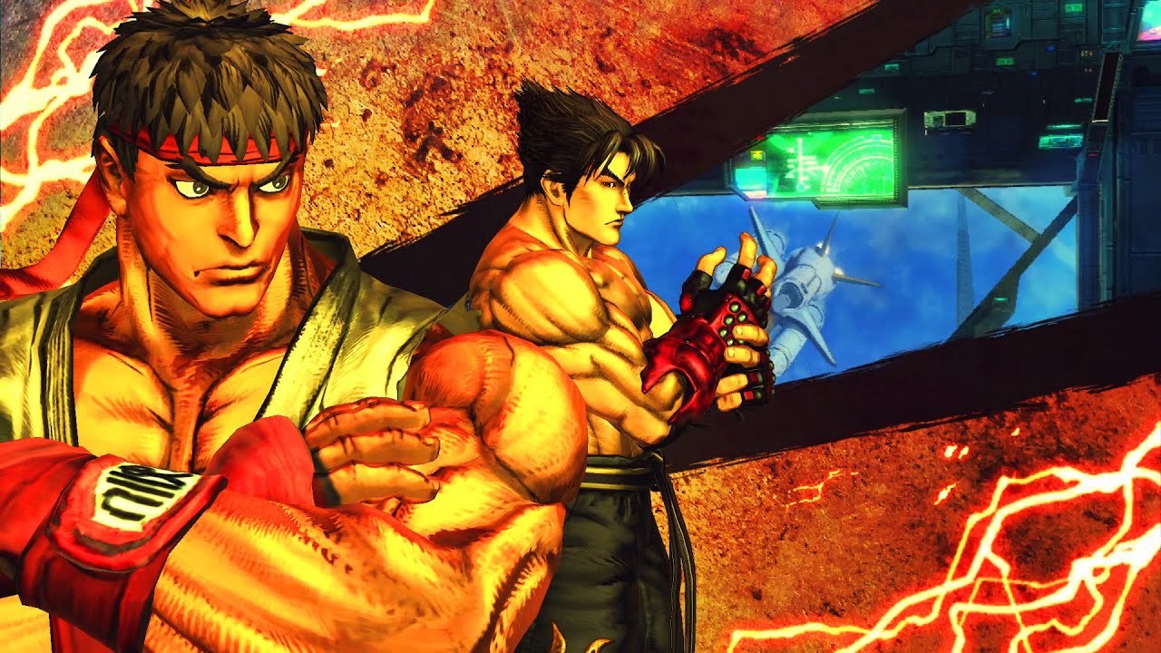 Команда главных героев — Джин и Рю! ║Street Fighter X Tekken ║Аркадный режим ║Прохождение ║1080p ...