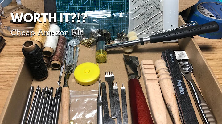 Is the CHEAP Amazon special Leatherworking Kit worth it?!?
