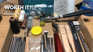 Is the CHEAP  special Leatherworking Kit worth it?!? 